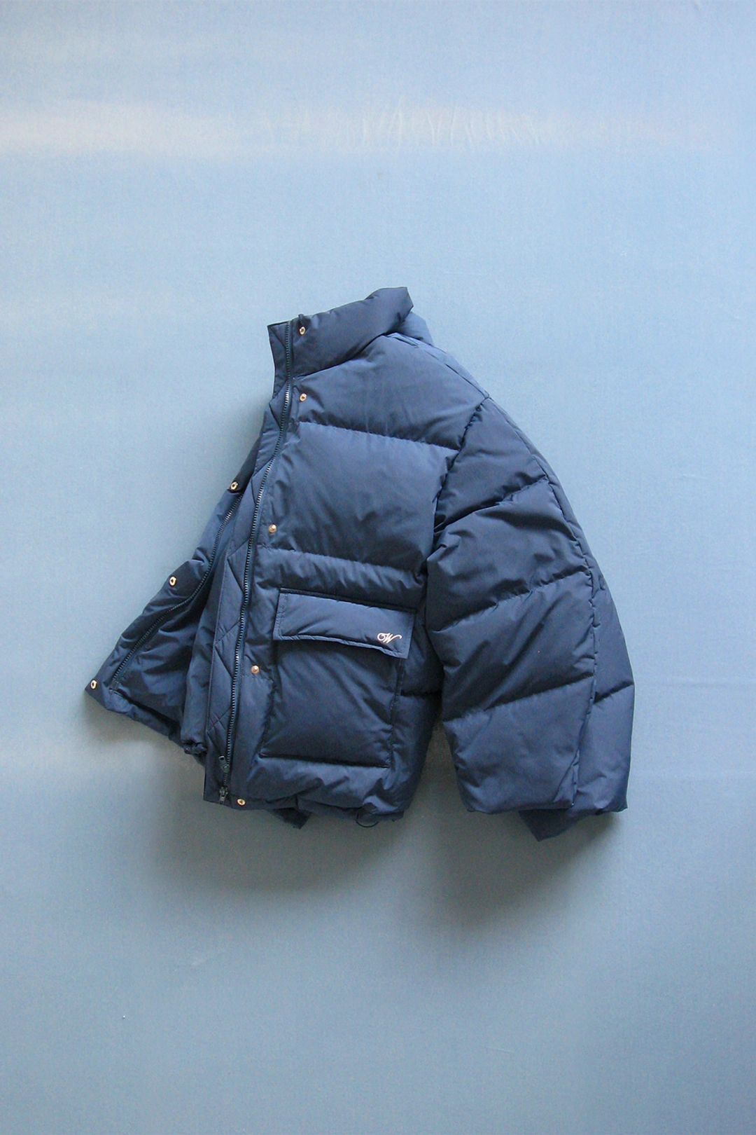 위드아웃썸머 Pocket down padding_bluish green 상품 이미지 2