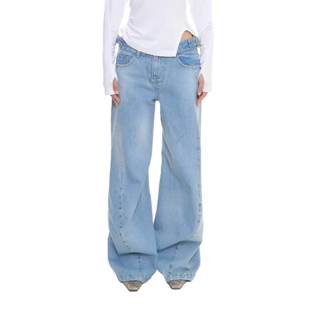 2000아카이브 DRAPED DENIM (ICE BLUE) 상품 이미지 2