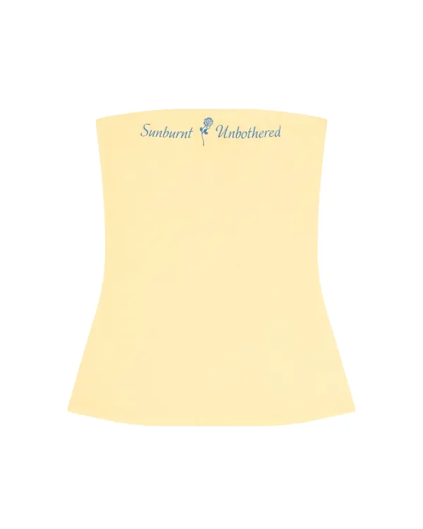 ROSE TANK TOP, PALE LEMON