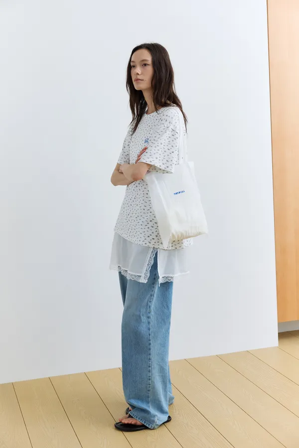 [6/5 예약배송]kichijoji nylon bag_white