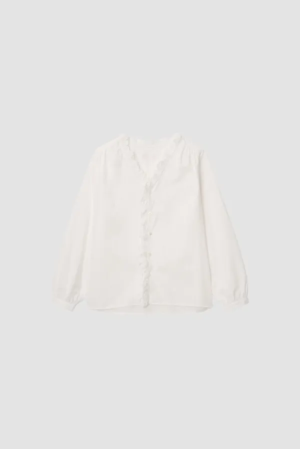 2nd) Rosalie White Blouse
