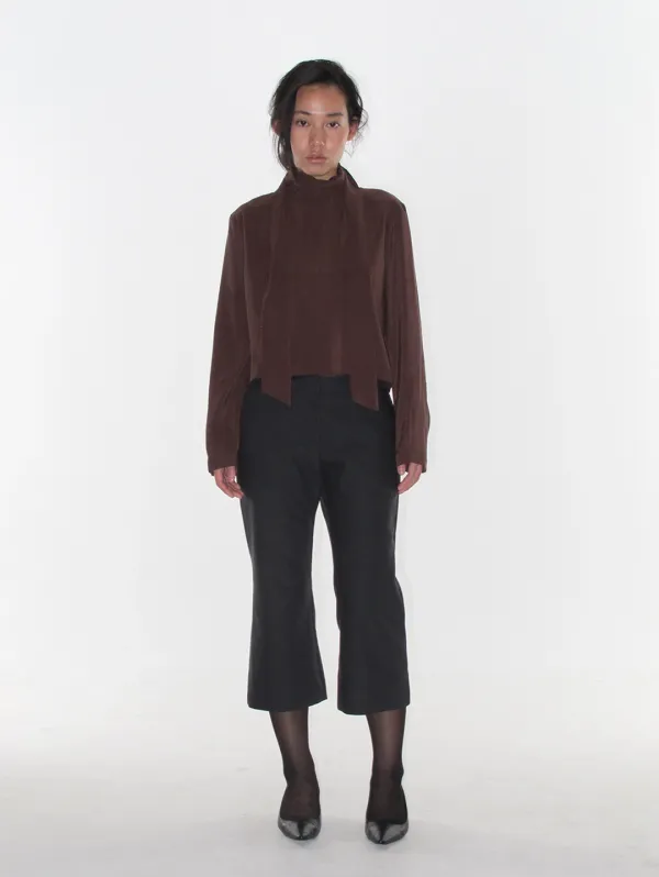 Noma Charcoal Capri Pants