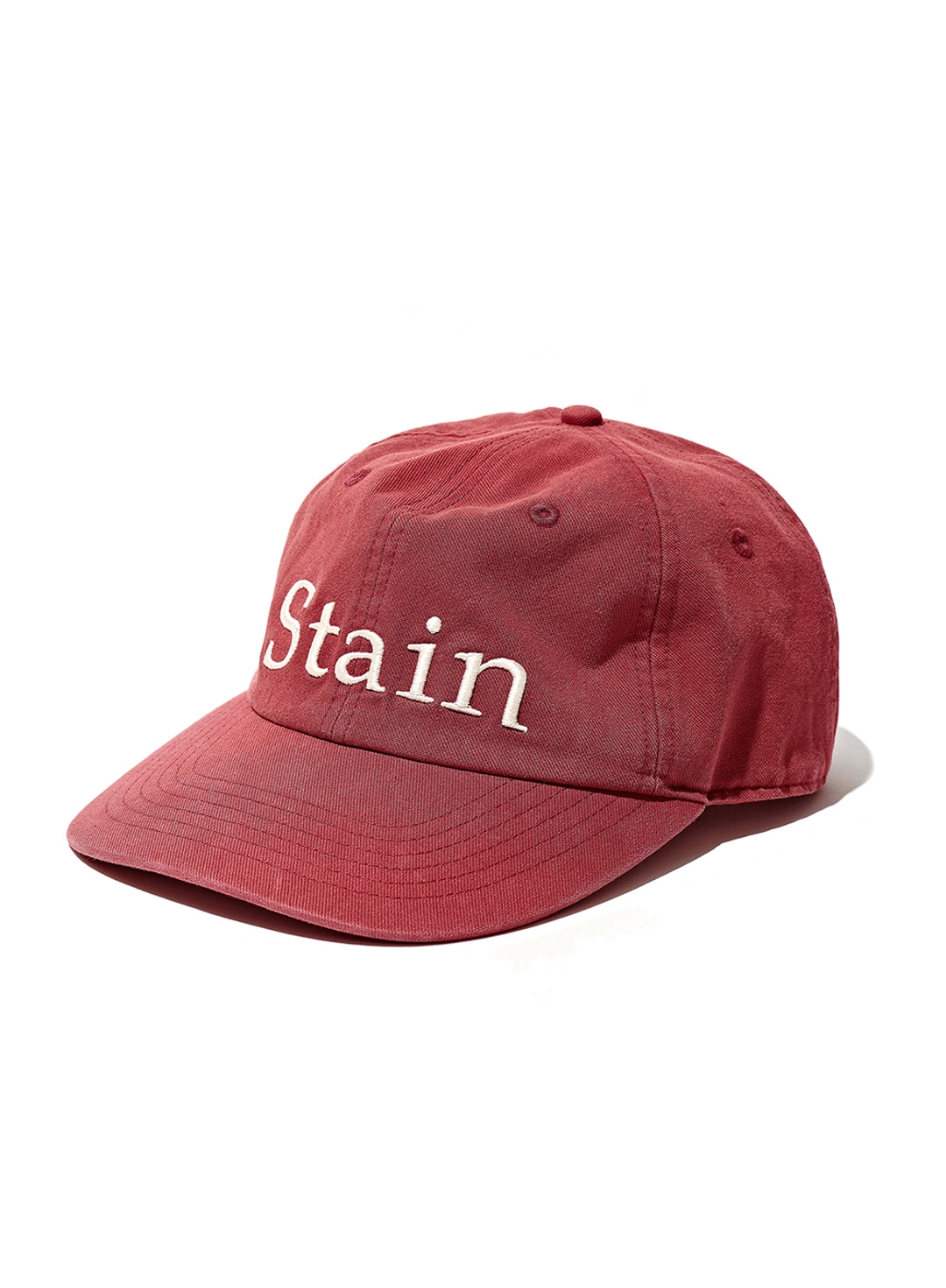 파르티멘토 VTG Washed Stain Ball Cap_Red 상품 이미지 1