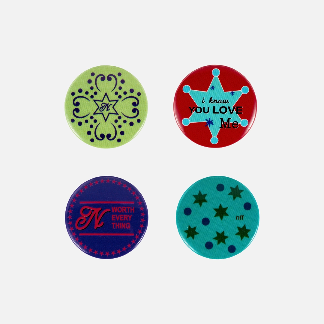 엔프프 nff badge set 상품 이미지 2