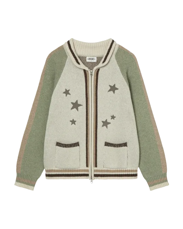 STAR JACQUARD COWICHAN [KHAKI]