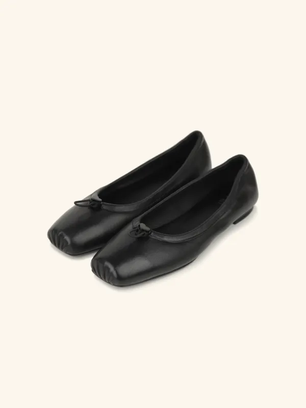 AMOUR flat / 블랙(무광)