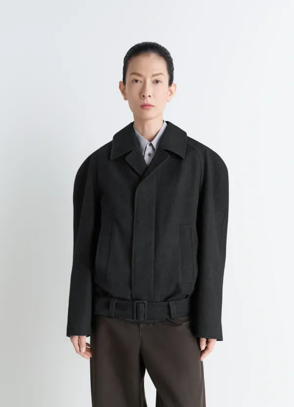 RAGLAN SLEEVE SHORT COAT