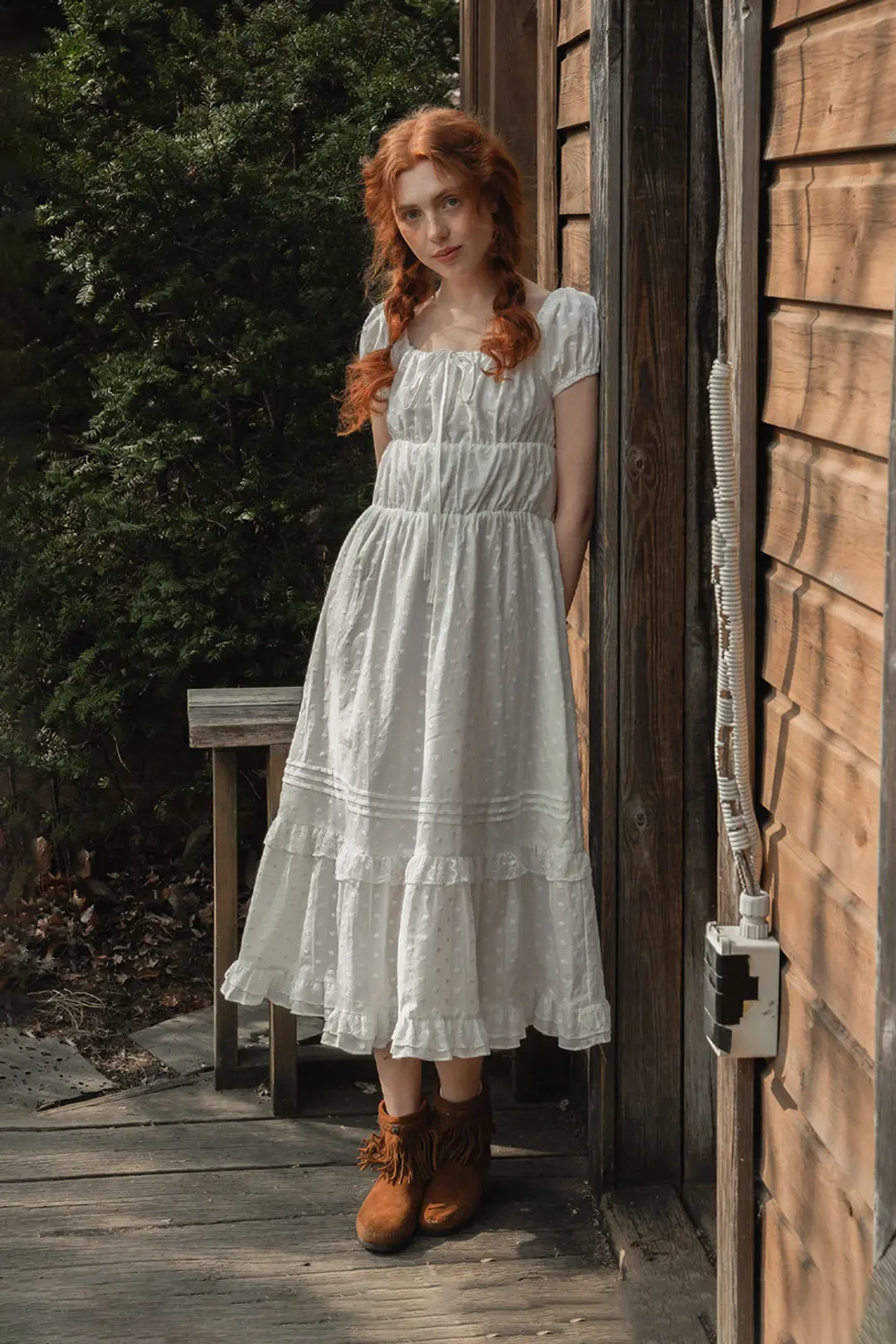 위드아웃썸머 Heidi ribbon dress 상품 이미지 2
