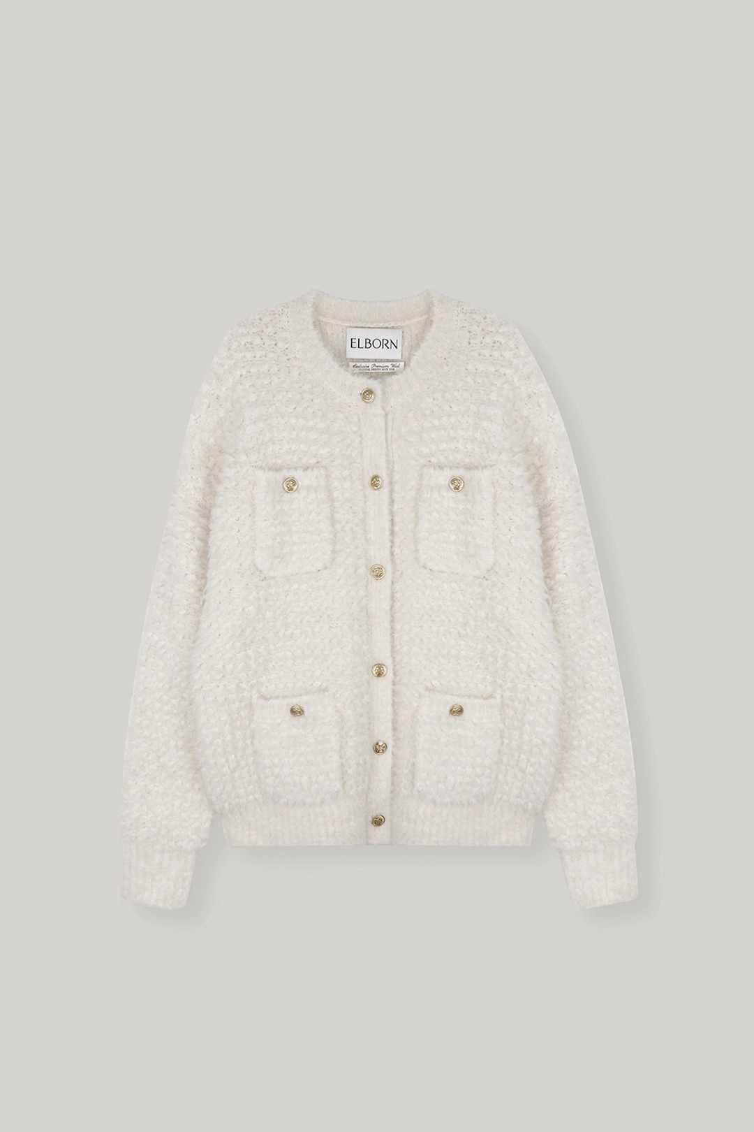 엘보른 Yvonne Wool Knit Cardigan 상품 이미지 1