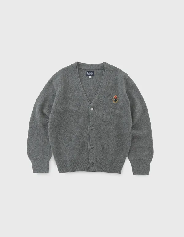 CHILDREN WOOL CARDIGAN / M.Grey
