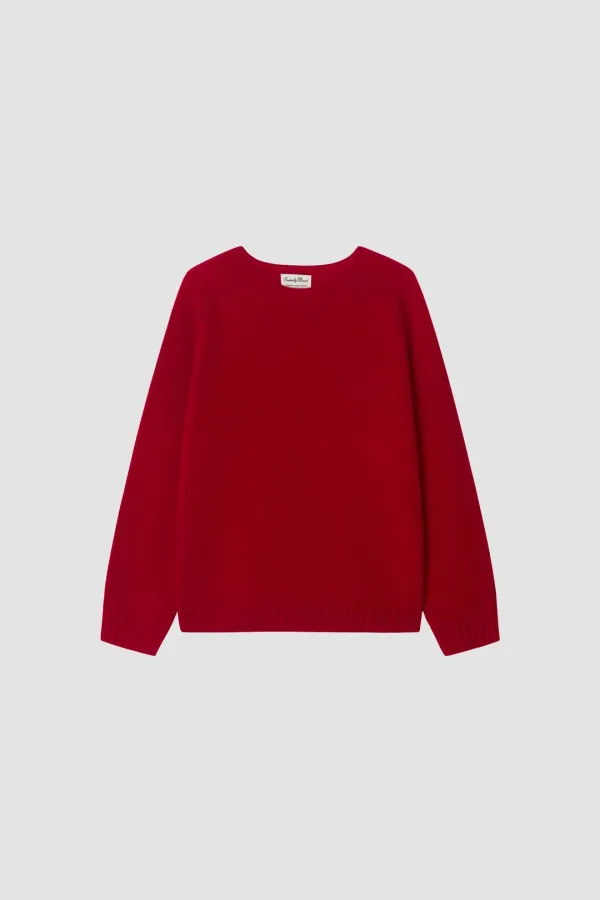 Rhoen Red Brush Knit