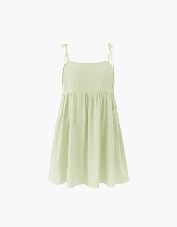 strap bustier dress - mint