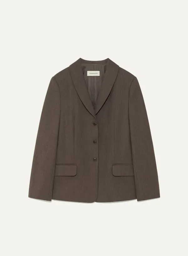 Maren Wool Jacket Taupe
