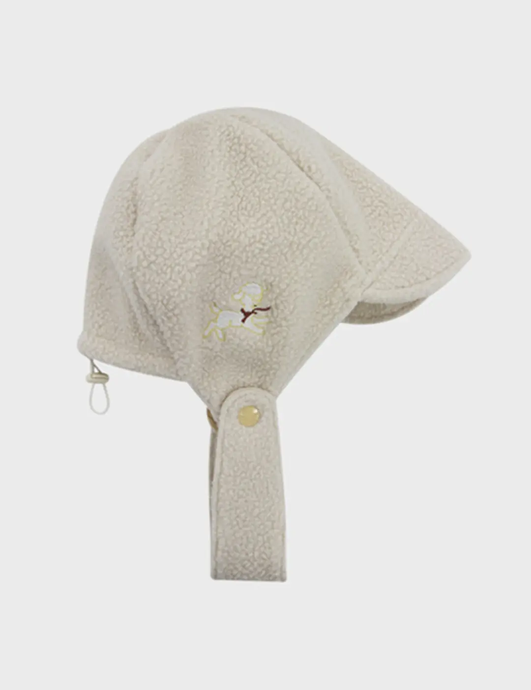 프레클 fleece earmuff cap in ivory 상품 이미지 2