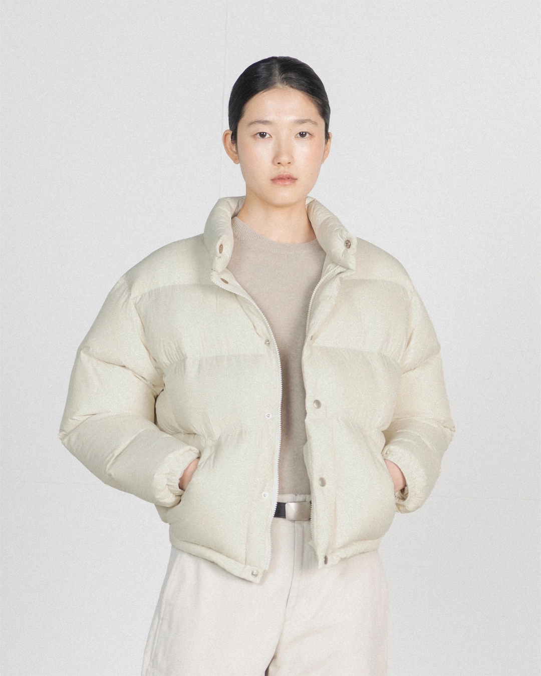 브라운야드 W Puffer Down, Ivory 상품 이미지 2