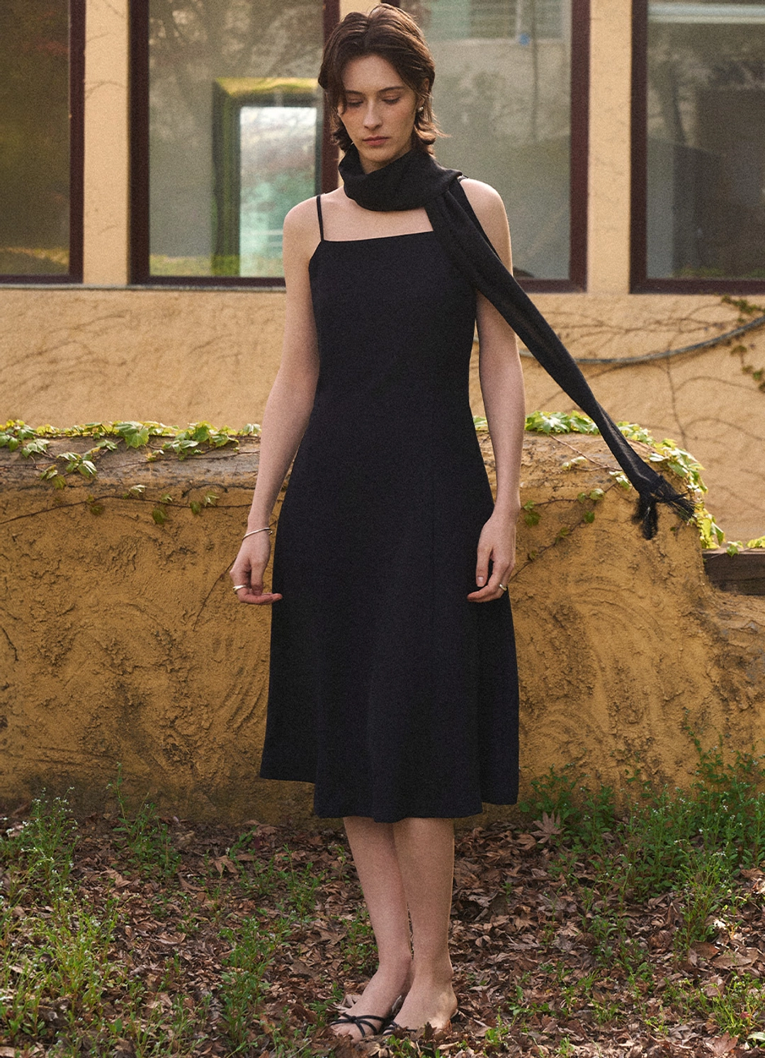 안젤로비안코 Risa dress_BLACK 상품 이미지 2