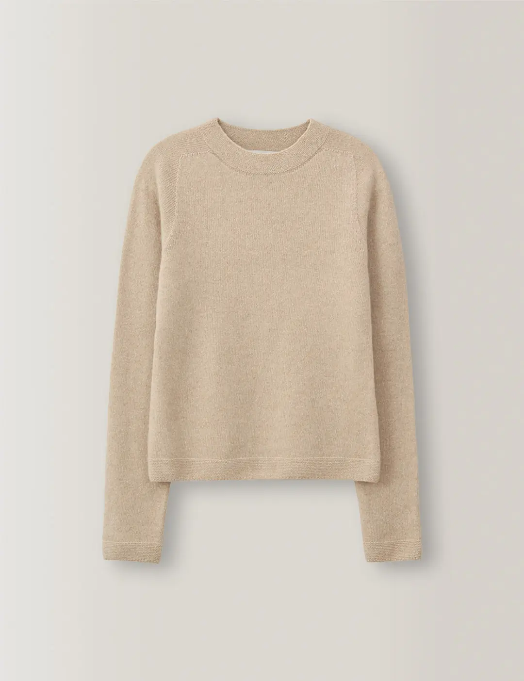 노미나떼 Whole Garment Basic Knit (Oatmeal) 상품 이미지 3