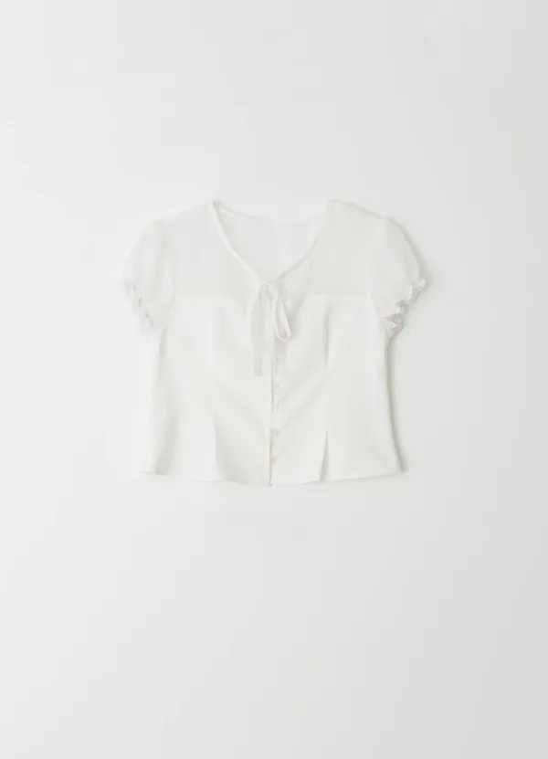 Amelia Blouse(White)