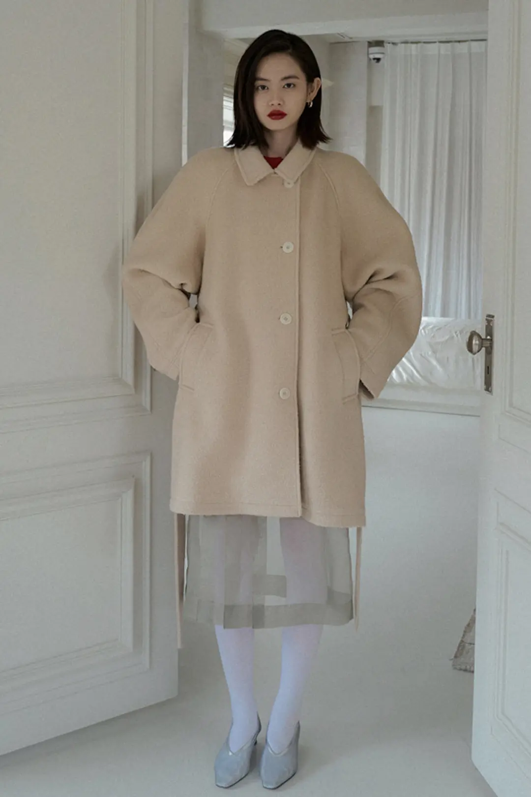 오버듀플레어 [24FW]FLUFFY WOOL COAT 상품 이미지 2