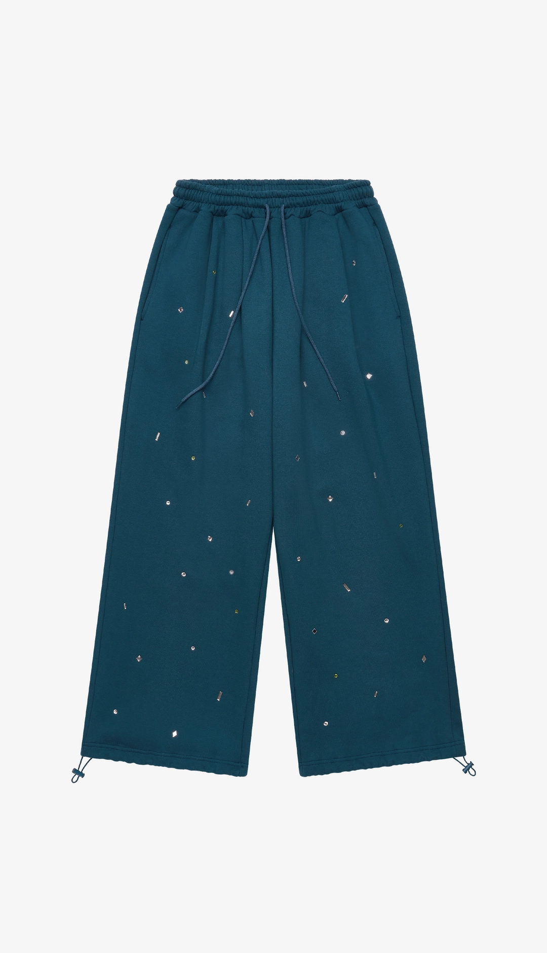노컨텐츠 282. Warm Jeweled Sweatpants _ Blue Green 상품 이미지 3