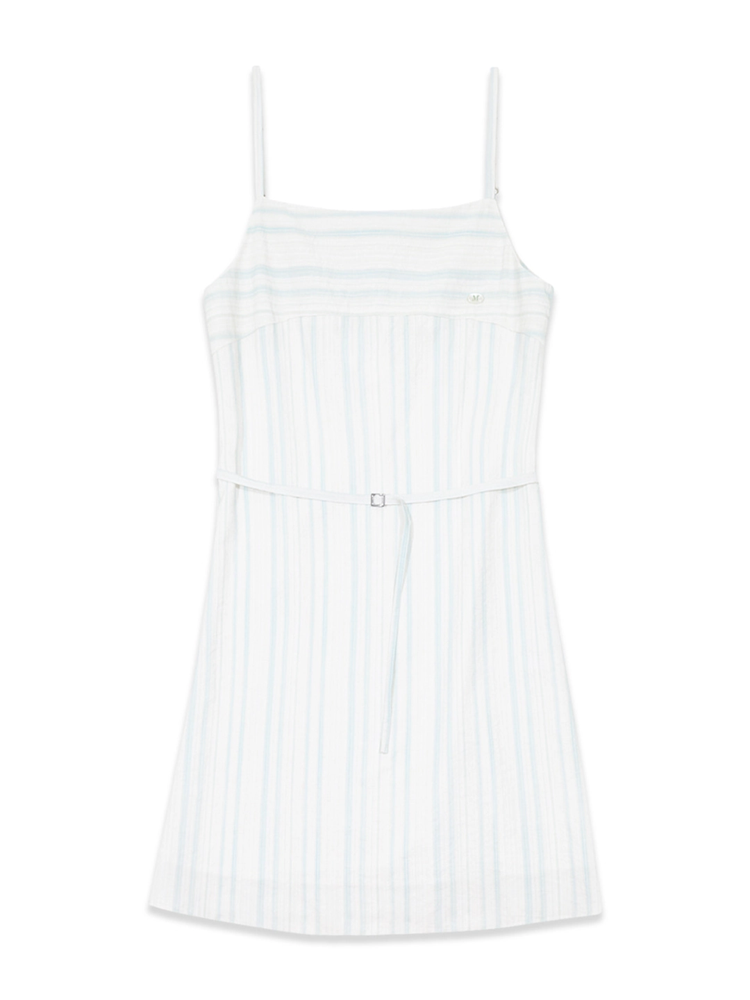 마가린핑거스 NATURAL STRIPE SLIP DRESS (MINT) 상품 이미지 1
