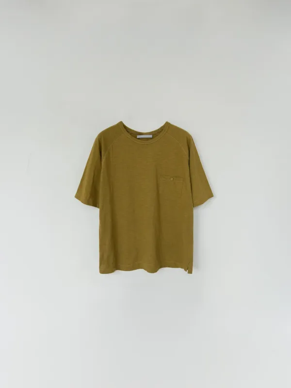 Button Pocket Tee (Olive)