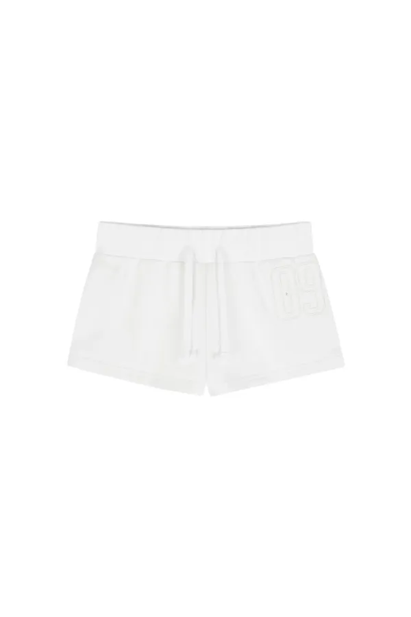 09 Numbering shorts, White
