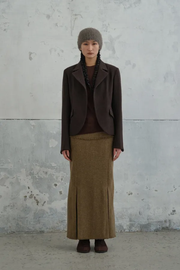 Asymmetric Front Closure Jacket
