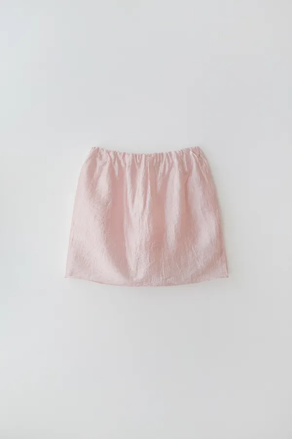Sietta satin midi skirt (pink)