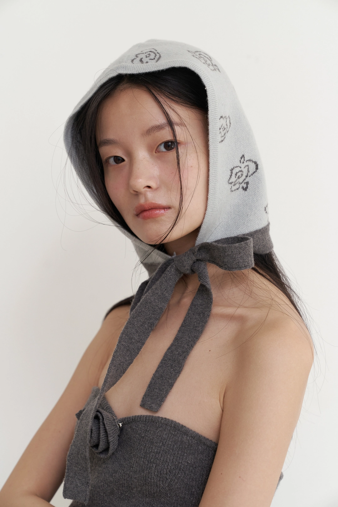 순수 Rosy Balaclava (Grey Blue) 상품 이미지 3