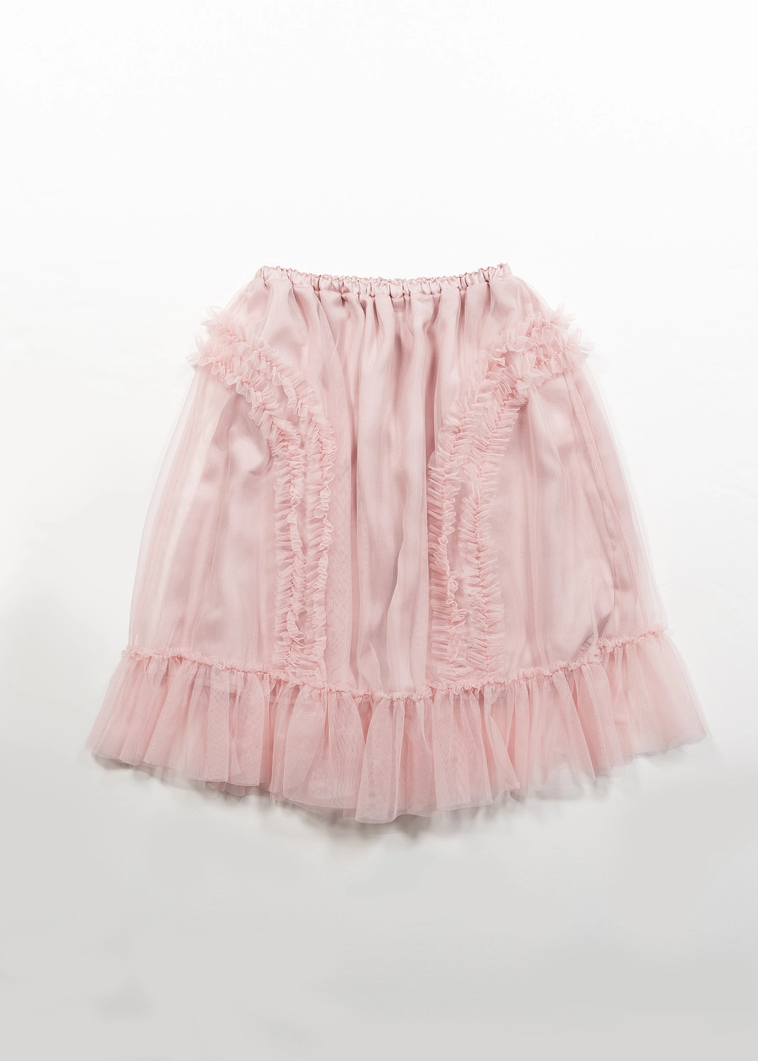 생긴 [06/05출고]BANDING RUFFLE SHA SKIRT - LIGHT PINK 상품 이미지 1