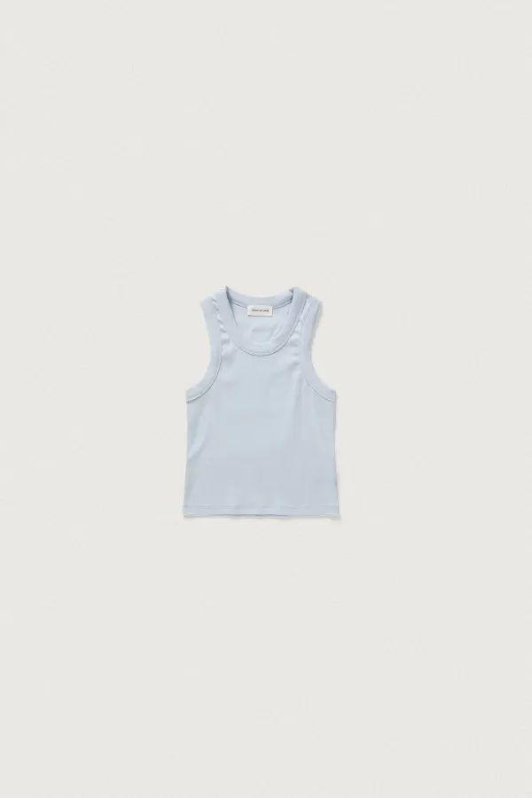 ERGO LINE SLEEVELESS T [SKY BLUE]