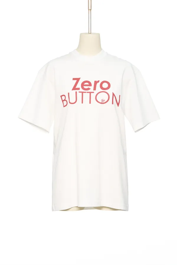 FW25 ZERO WHITE ZERO PRINT T-SHIRT