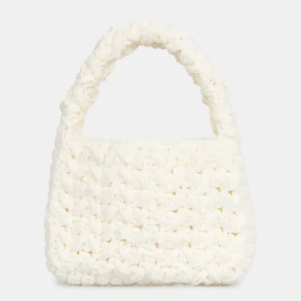 hand craft tote bag (ivory)