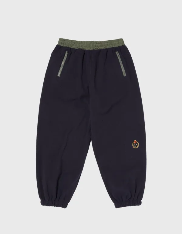 CHILDREN MICRO FLEECE PANTS / Navy