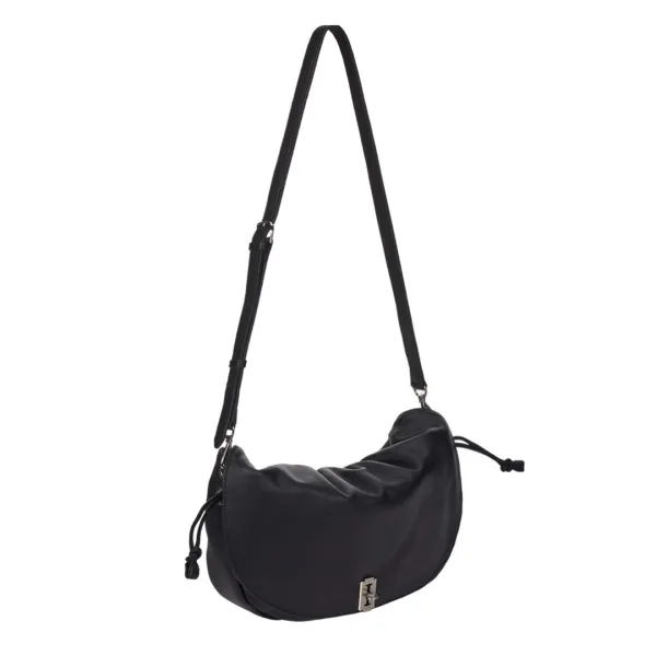 Halfmoon Ronde Shoulder M (하프문 롱드 숄더 미듐) Black