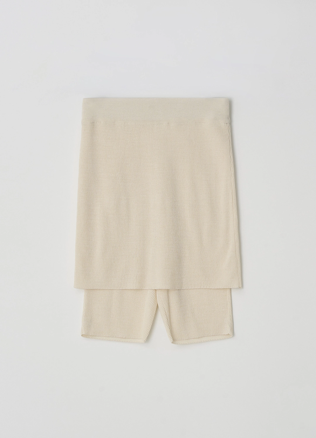 스텝어라운드 Knit Skirt Leggings_CREAM 상품 이미지 3
