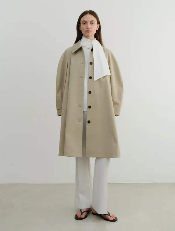 Fonde Trench Coat (Beige)
