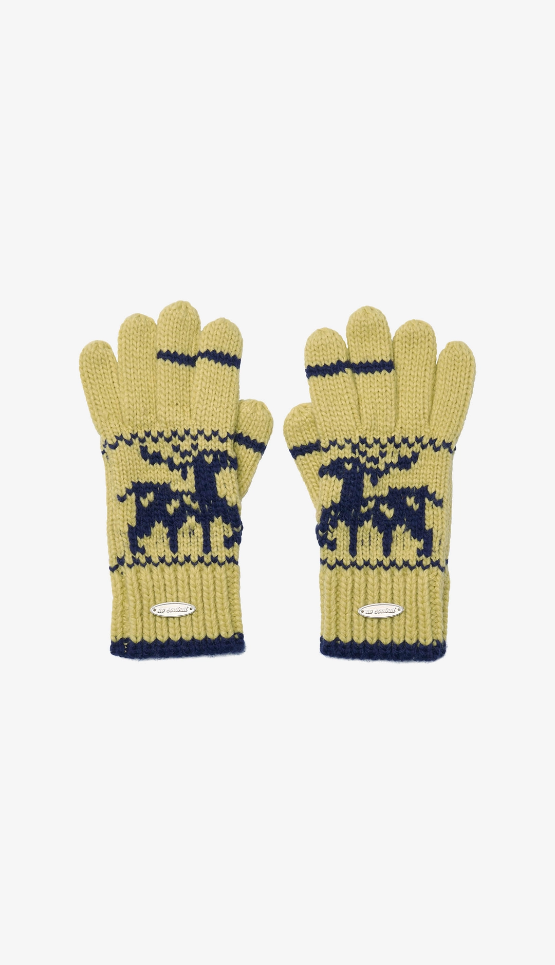 노컨텐츠 301.Snowy Gloves _ Yellow 상품 이미지 3