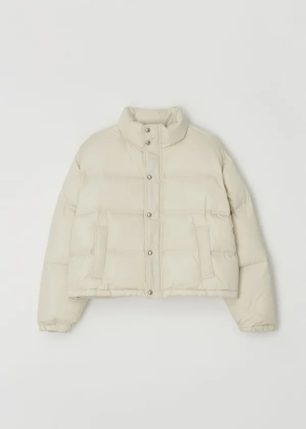 Cropped Goose Down(Cream)