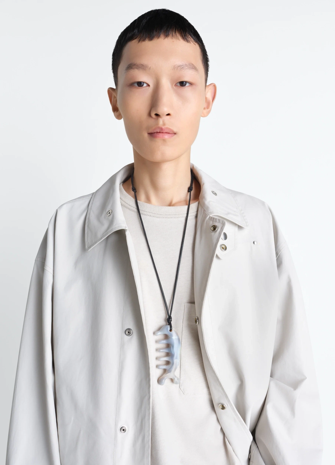 르메르 BELUGA GUA SHA NECKLACE IN AGATE 상품 이미지 2