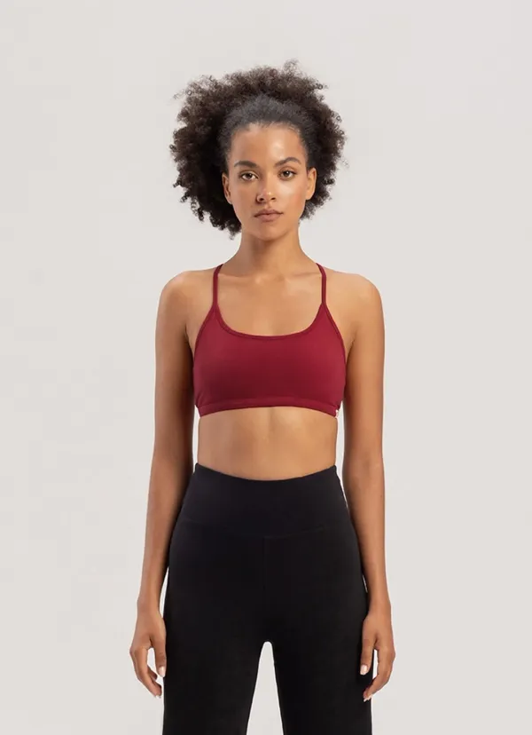 Comfort bra top_Karanda Red