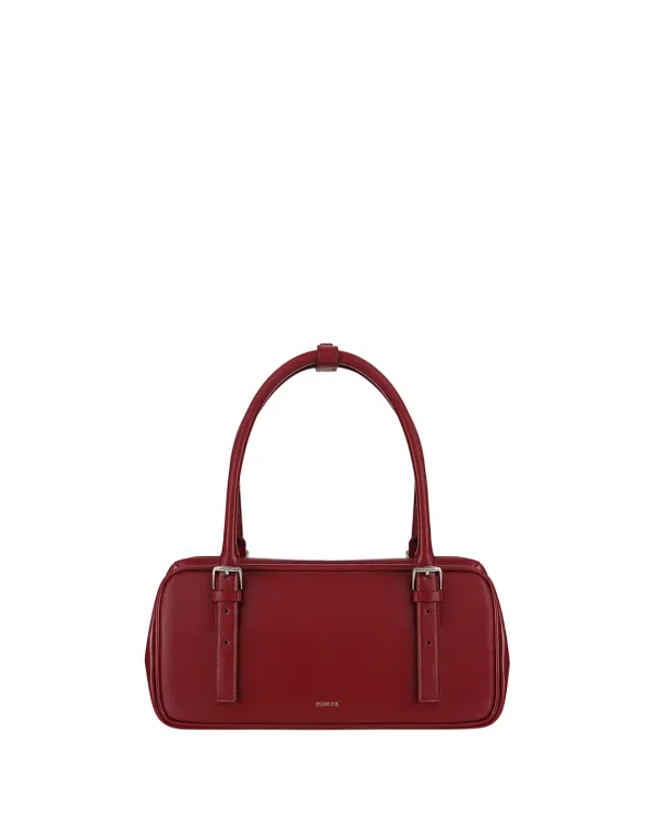 Square Bowling Bag · 스퀘어 볼링백 / 레드 와인