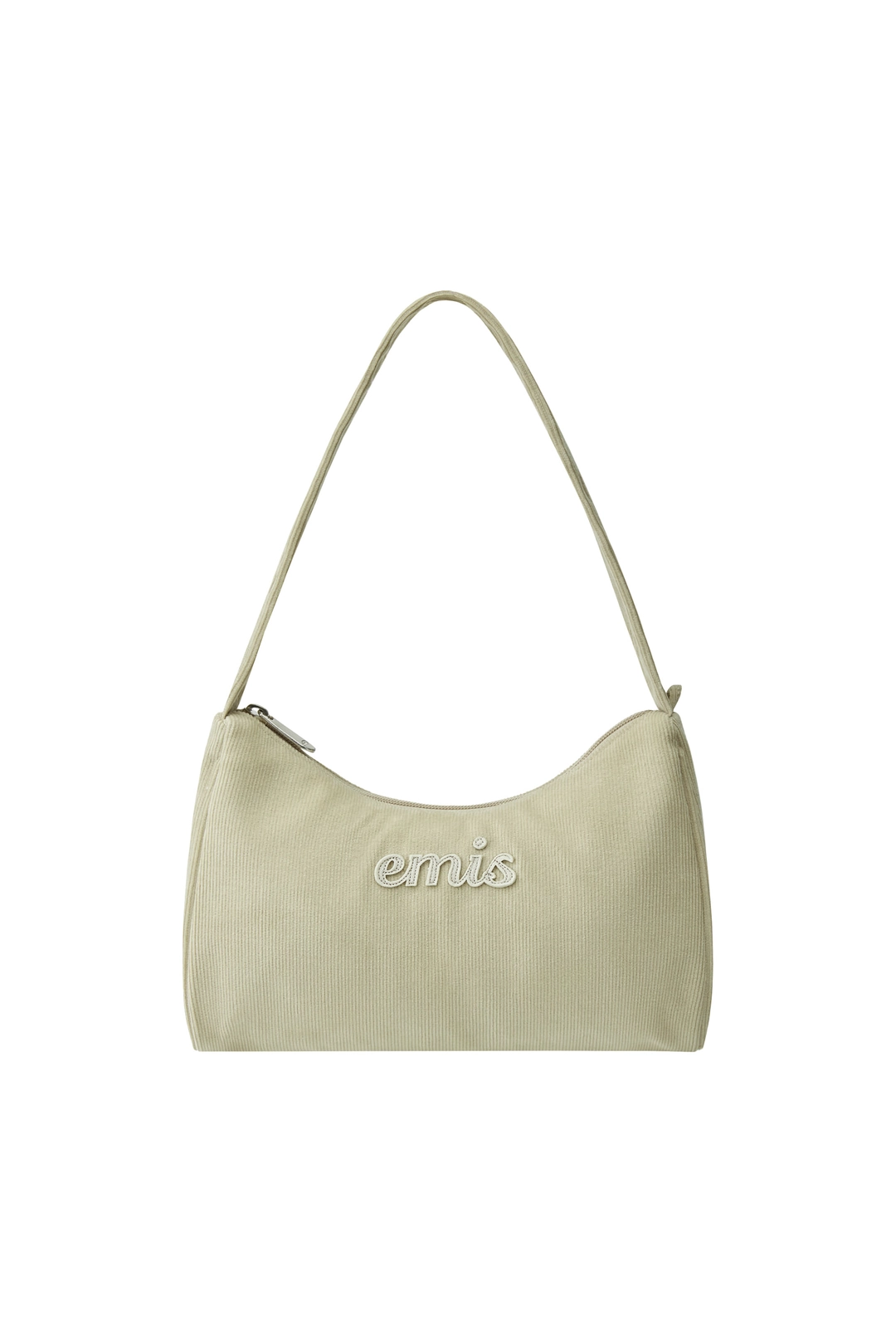 이미스 CORDUROY APPLIQUE HOBO BAG-BEIGE 상품 이미지 3