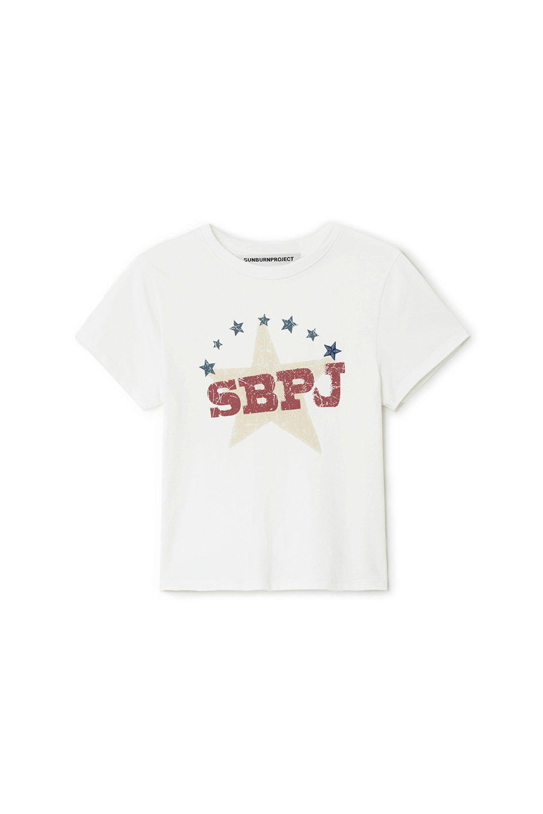 썬번프로젝트 SBPJ T-SHIRT, WHITE 상품 이미지 1