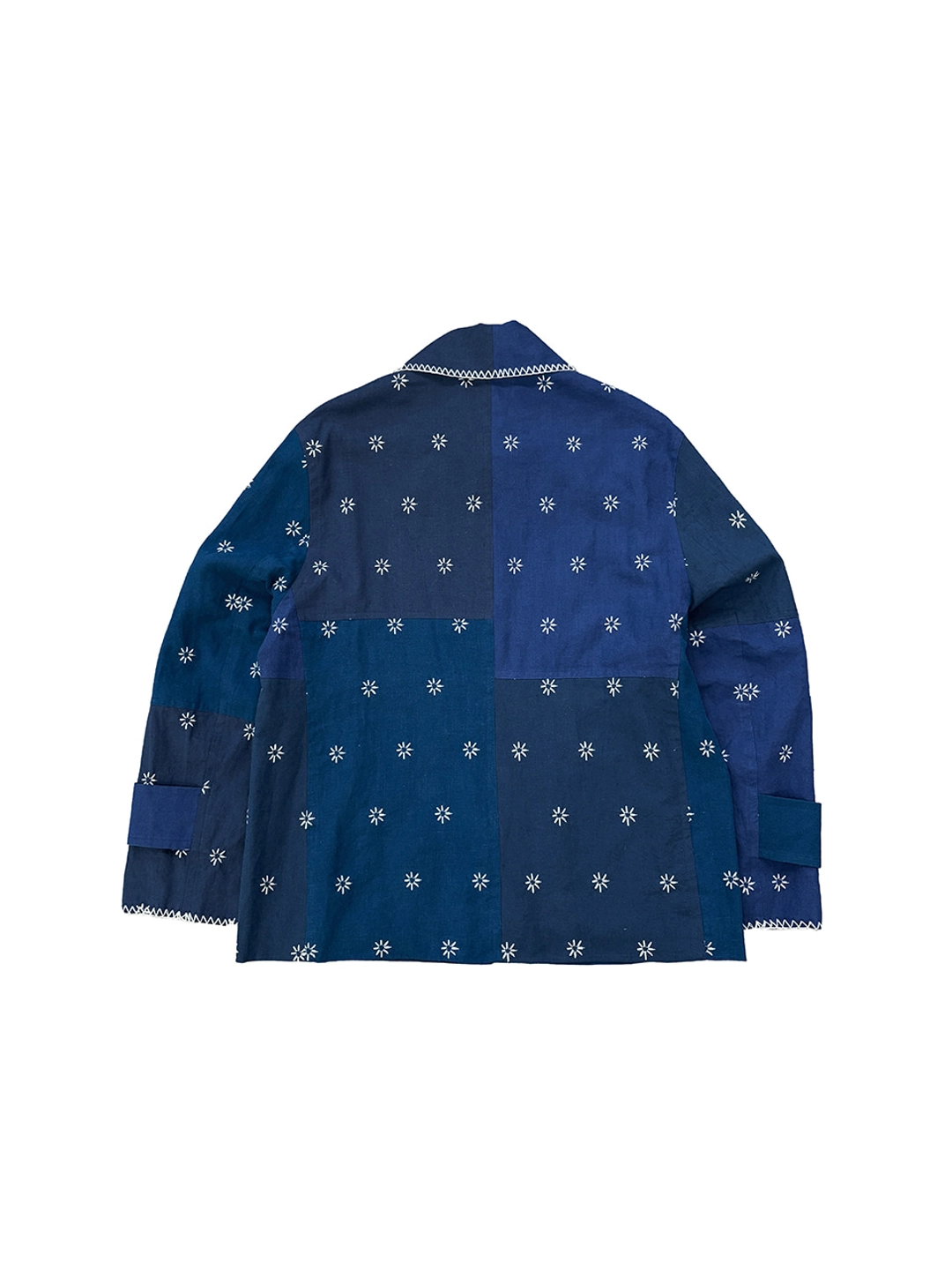프리터 The KYOTO Patchwork Jacket Blue_F253JK12 상품 이미지 3