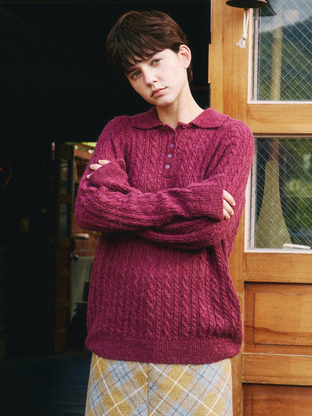 리볼드 Alpaca Collar NT_(Rose) 상품 이미지 2