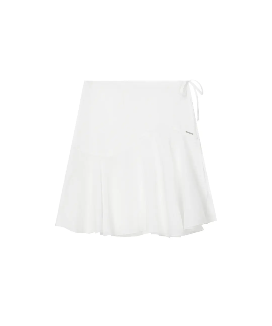 미세키서울 Sheer layered wrap skirt WHITE 상품 이미지 3