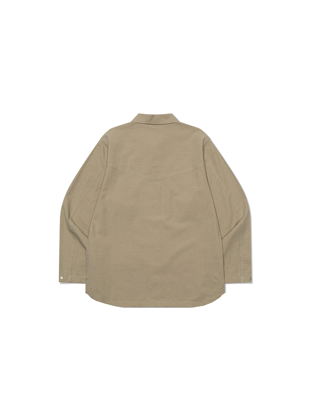 프리터 Western Stud Work Shirt Beige_F253ST02 상품 이미지 3