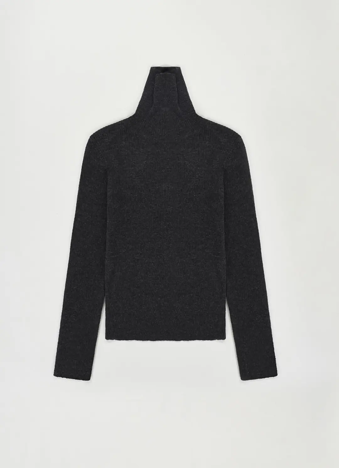 이브세이지 Ribbed turtleneck knit (Charcoal) 상품 이미지 1